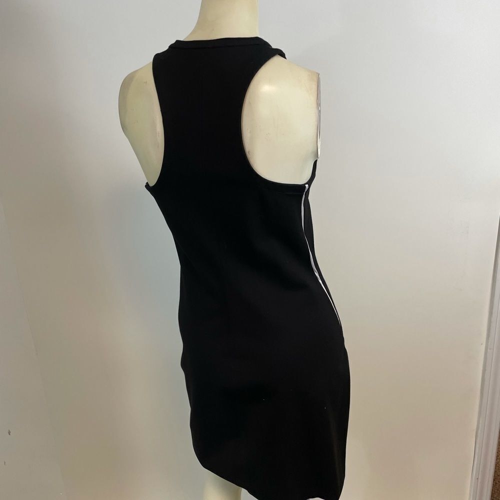 Rag & Bone Jada Zip front Dress Black Small 4 - Picture 4 of 6